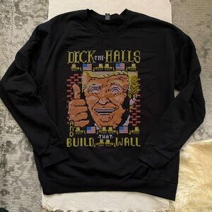 Tulex Donald trump Christmas sweater